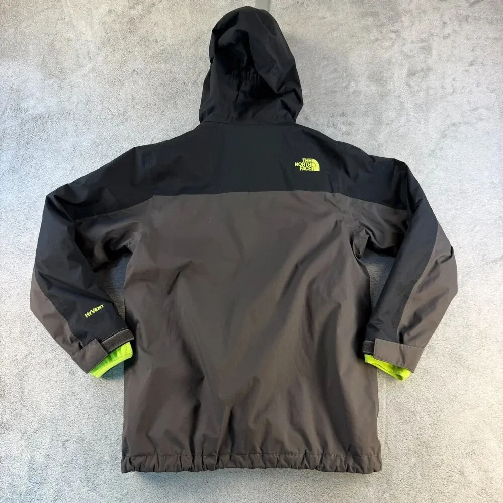 North Face Boys 3-in-1 TriClimate Jacket HyVent Fleece Liner Size M 10/12